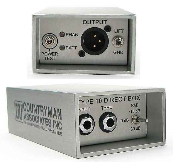 Countryman Type10 Direct Box - DiBox | Sklep Muzyczny.pl