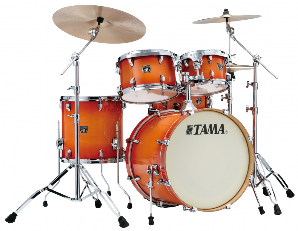 Tama Shell Kit5 Superstar Classic Maple Tangerine Lacquer Burst + MM5WN Hardwarekit zestaw 
