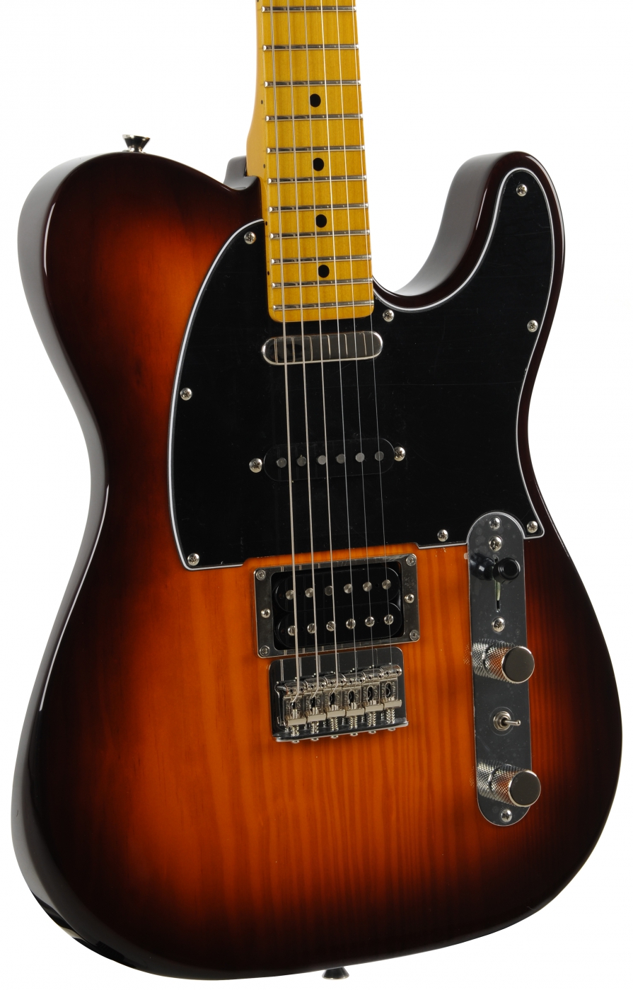 Fender Modern Player Telecaster Plus Honey Burst gitara elektryczna, podstr...