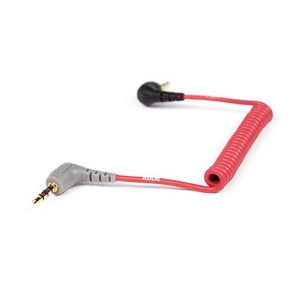 Rode SC7 kabel TRS 3.5mm przejciwka gniazdo TRRS-jack TRS 3.5mm do podczenia mikrofonu VideoMic GO i VideoMicro do iPhone i iPad