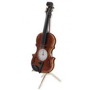 Zebra Music Miniatura skrzypiec z zegarkiem
