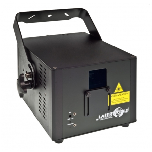LaserWorld CS-2000RGB MKII DMX, Ilda laser (czerwony, zielony, niebieski)