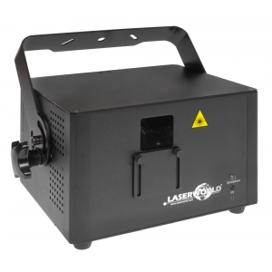 LaserWorld PRO-1600 RGB PRO Series DMX/Ilda/SD Card laser (czerwony, zielony, niebieski)