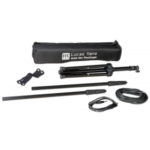 HK Audio Lucas Nano Add-On Package 1 statywy pod�ogowe, przewody po��czeniowe i pokrowiec do Lucasa Nano 300