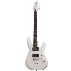 Schecter C6 Deluxe Satin White gitara elektryczna