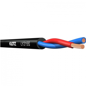 Klotz LY215 Twinax OFC 2x1,5mm kabel głośnikowy, czarny