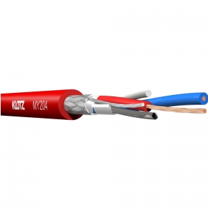 Klotz MY204 kabel mikrofonowy / patch (czerwony)