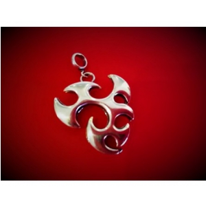 Zebra Music Wisiorek uchwyt na kostk, srebro, B062