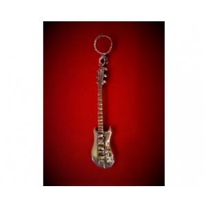 Zebra Music Wisiorek gitara elektryczna model SG, srebro, B054