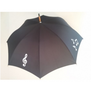 Zebra Music Parasol muzyczny z motywem nutowym