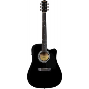 Fender Squier SA105 SCE Black gitara elektroakustyczna
