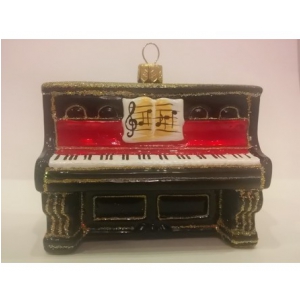 Zebra Music Bombka Pianino, czarne