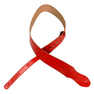 Belti GS18 Z4 pasek gitarowy skórzany czerwony