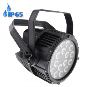 Flash LED PAR 64 18x10W RGBW 4w1 IP65 reflekor LED