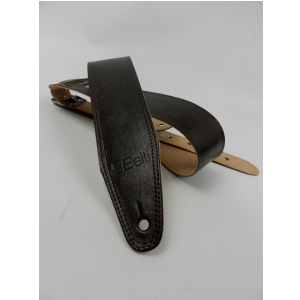 Belti GS20 Z12 pasek gitarowy skórzany ciemny brąz