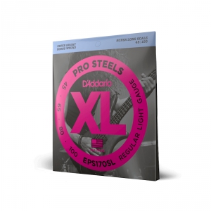 D′Addario EPS 170 Pro Steels Super Long Scale struny do gitary basowej 45-100