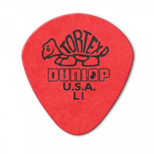 Dunlop 472RL1 Tortex Jazz L1  kostka gitarowa czerwona