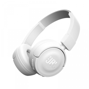 JBL T450BT, białe słuchawki nauszne bluetooth