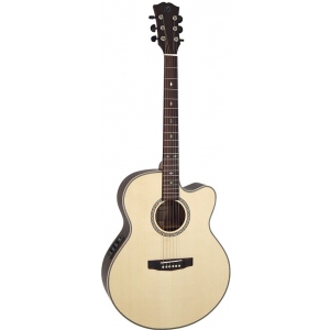 Dowina Danubius JCE DS gitara elektroakustyczna wierk