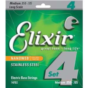 Elixir 14702 NW stainless steel struny do gitary basowej 50-105