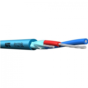 Klotz P0122Y BL kabel mikrofonowy / patch (niebieski)