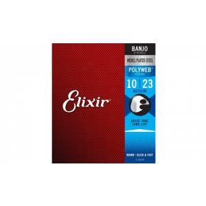 Elixir 11650 Medium 10-23 PW struny do banjo