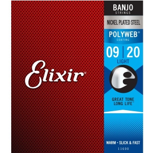 Elixir 11600 Light 09-20 PW struny do banjo