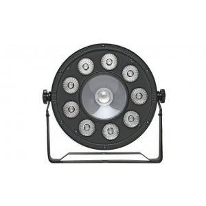 Fractal PAR LED 9x10W+1x30W - reflektor LED  czarny paski