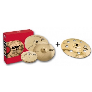 Sabian HHX Evolution Performance Set 14′′ hi-hat, 16′′ crash, 20′′ ride + 18′′ Ozone crash zestaw talerzy perkusyjnych