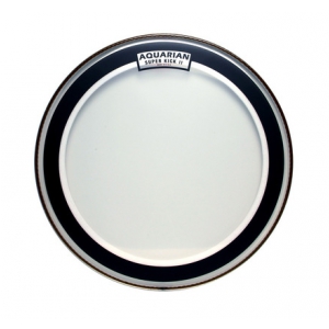 Aquarian 16″ SK II BK 2/ply w/TH ring naciąg perkusyjny