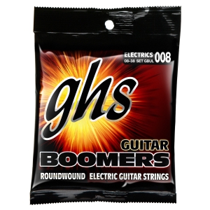 GHS Guitar Boomers struny do gitary elektrycznej, Ultra Light, .008-.038