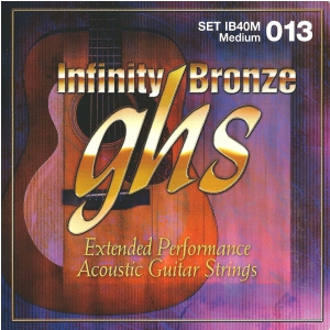 GHS Infinity Bronze struny do gitary akustycznej, Coated, Heavy, .013-.056