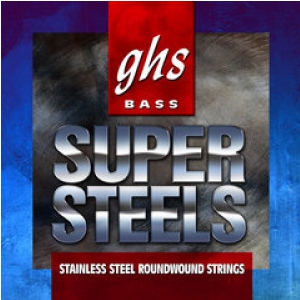 GHS Super Steels struny do gitary basowej, 5-str. Medium Light, .044-.121