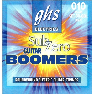GHS Sub Zero Boomers struny do gitary elektrycznej, Light, .010-.046
