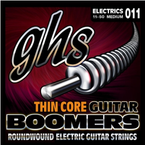 GHS Thin Core Guitar Boomers struny do gitary elektrycznej, Medium, .010-.050