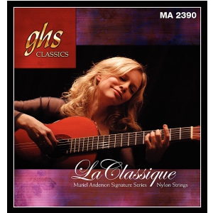 GHS LA Classique - Muriel Anderson Signature struny do gitary klasycznej, Tie-On