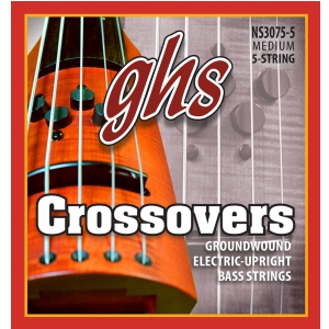 GHS Crossovers - Electric Upright struny do gitary basowej, 5-str. Regular, .047-.127