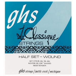 GHS La Classique struny do gitary klasycznej, Tie-On, Medium High Tension