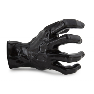 GuitarGrip Male Hand, Black Metallic uchwyt do gitary cienny, prawy