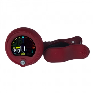 RockTuner CT10 RED tuner chromatyczny clips, czerwony