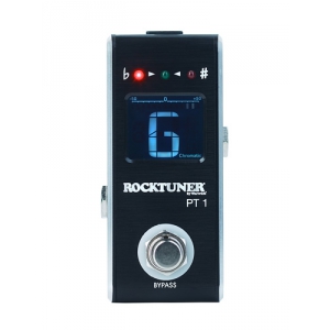 RockTuner PT1 BLK tuner chromatyczny efekt gitarowy, czarny