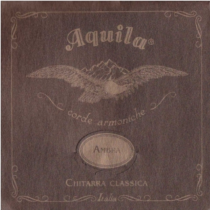 Aquila Ambra 900 - Nylgut & Silver Plated Copper / Classical Guitar struny do gitary klasycznej, Low Tension