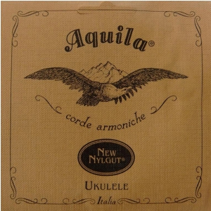 Aquila BioNylon Nylgut Ukulele single, Soprano, 4th low-G, powlekana