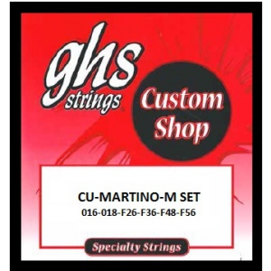 GHS Custom Shop - Pat Martino Signature Flatwounds struny do gitary elektrycznej, Light, .016-.056