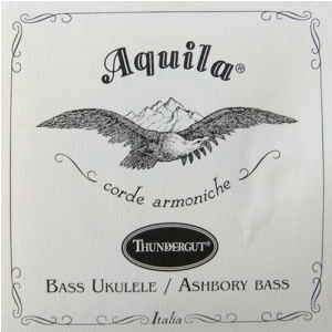 Aquila Thundergut Bass struny do ukulele, BEADG