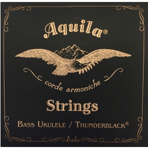 Aquila Thunderblack Bass struny do ukulele, EADG, 20 Scale