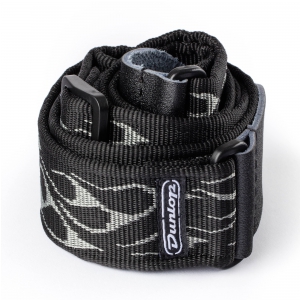 Dunlop D38-11GY Flamb′e Grey pasek gitarowy