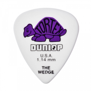 Dunlop 424R Tortex Wedge  kostka gitarowa 1.14mm purpurowa