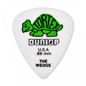 Dunlop 424R Tortex Wedge  kostka gitarowa 0.88mm zielona