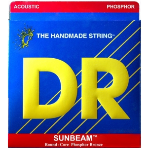 DR SUNBEAMS - struny do gitary akustycznej, Light, .010-.048